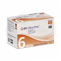 پن انسولین BD سایز 6 بسته 100 عددی