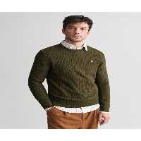پلیور سبز مردانه ژاکت یقه دوچرخه مناسب Gant
