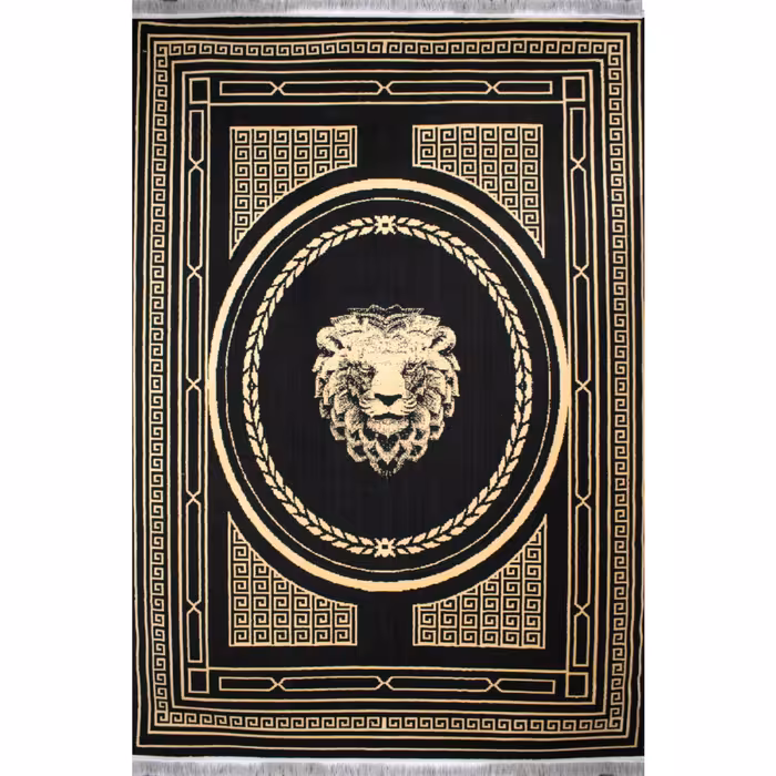 فرش ماشینی افرند طرح پتینه 500 شانه کد 6617 (شش متری)