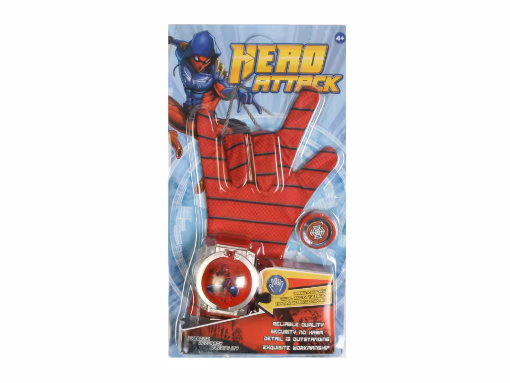 دستکش اسپایدرمن اسباب بازی مدل دیسک پرتاب کن