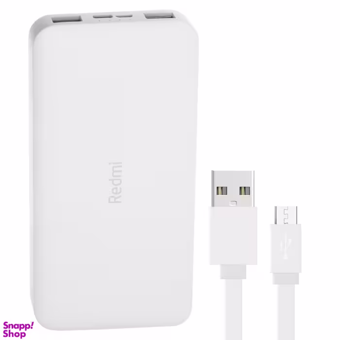 شارژر همراه شیائومی مدل Redmi ظرفیت 10000mAh به همراه کابل تبدیلMicro USB