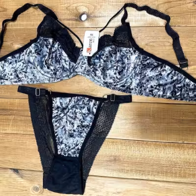 ست فنردار دانتل مخملشورت قابل تنظیمرنگ:  مطابق عکس