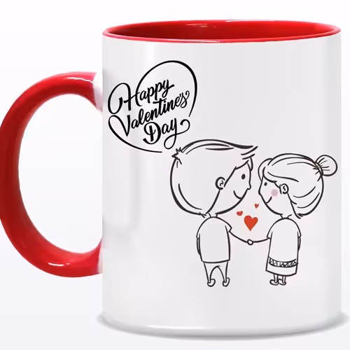 ماگ سرامیکی طرح عاشقانه کد012