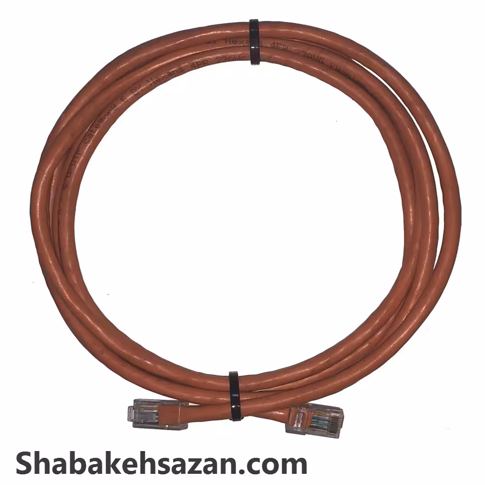کابل شبکه CAT6 UTP نگزنس به طول 1.5 متر