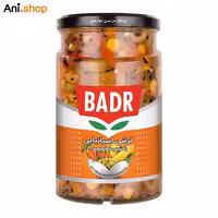 ترشی اسپانیایی با سس مخصوص بدر مقدار 650 گرم کد 15