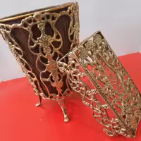 ست سطل و جای دستمال