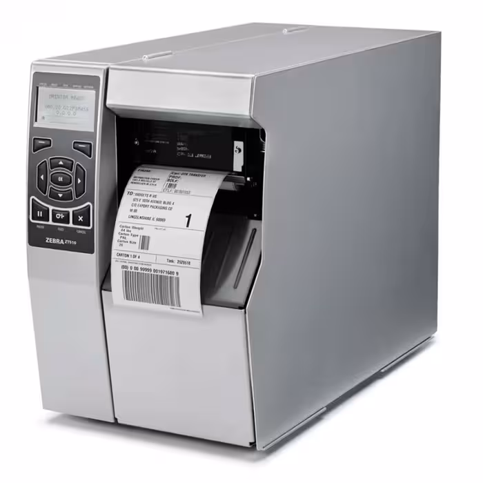 چاپگر لیبل و بارکد صنعتی زبرا مدل ZT510 203dpi with Rewinder
