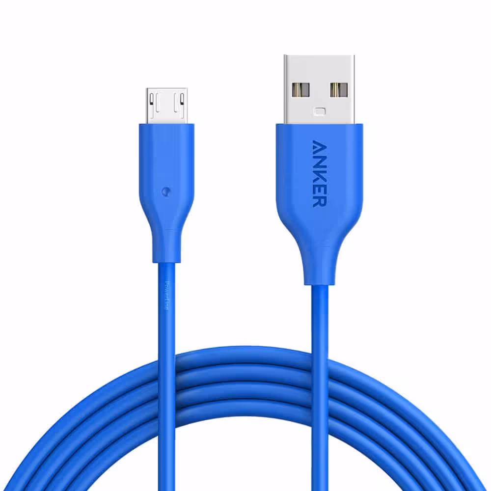 کابل تبدیل USB به میکرو USB انکر مدل A8133 PowerLine طول 1.8 متر