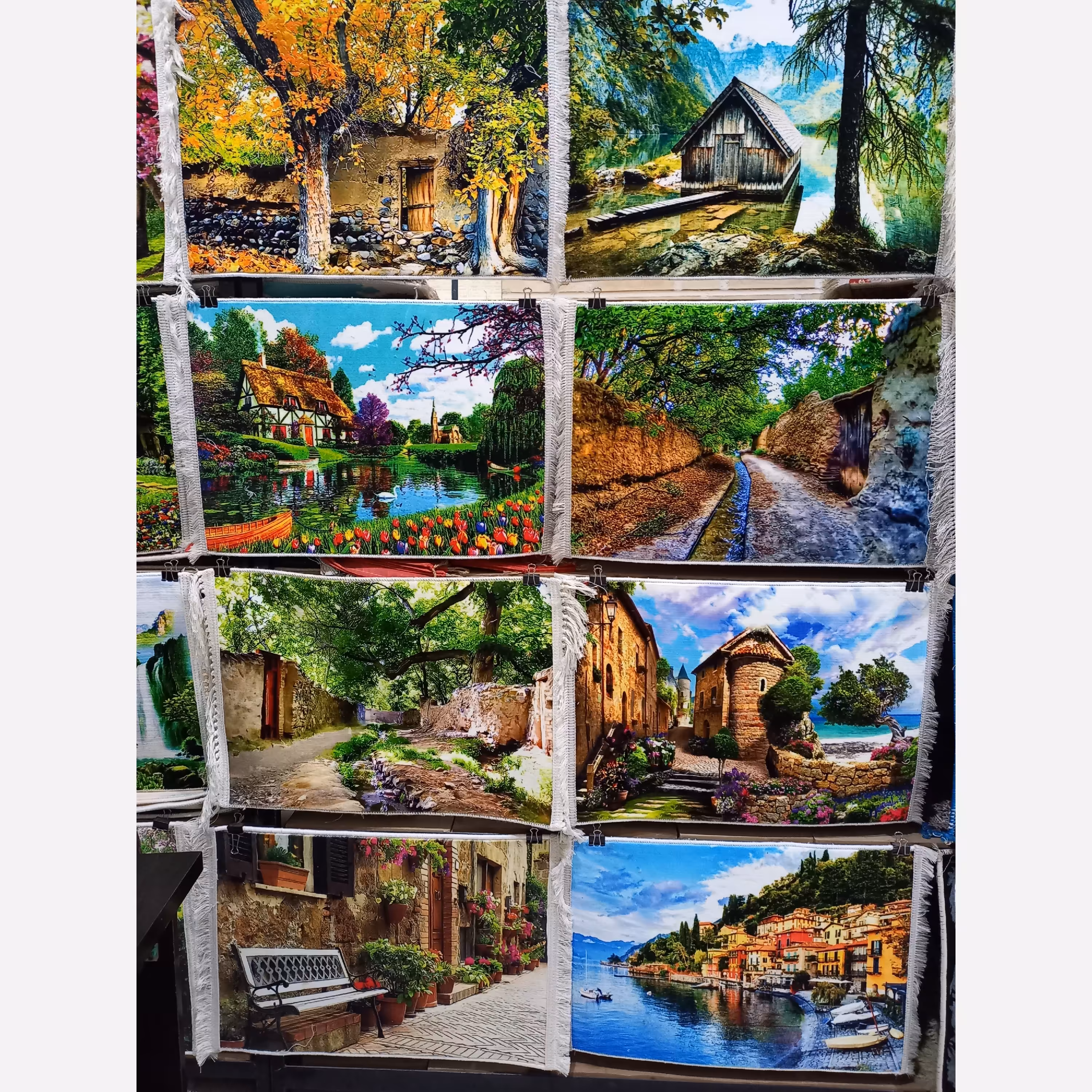 تابلو فرش ماشینی چاپی کد 1011