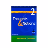 کتاب Thoughts And Notions 2 اثر Patricia Ackert And Linda Lee انتشارات آرماندیس