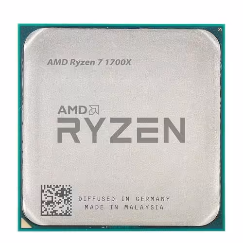 پردازنده مرکزی ای ام دی مدل Ryzen 7 1700X باندل با مادربرد