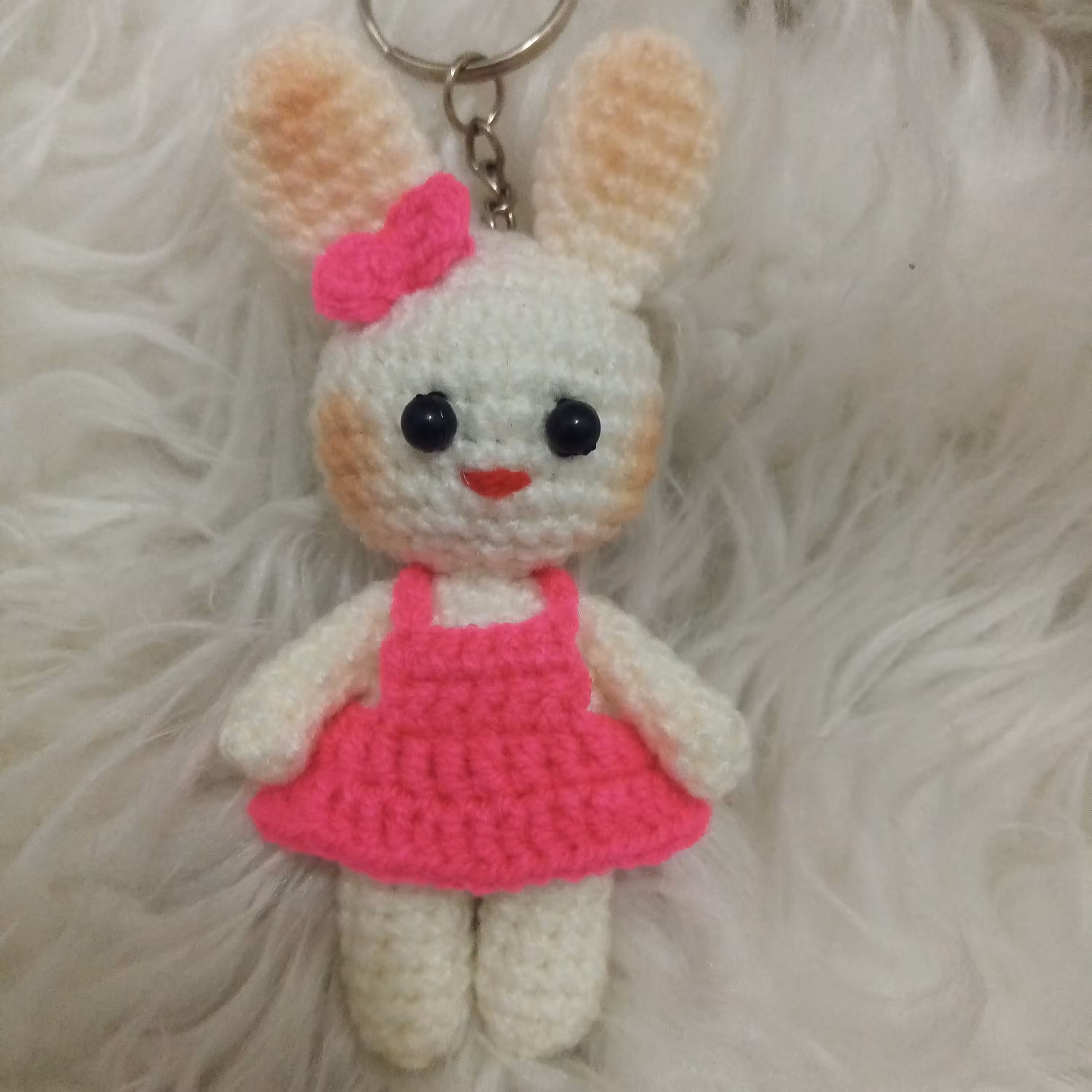 جاکلیدی خرگوش بافتنی