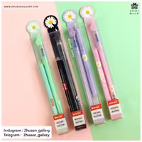 خودکار پاک کن دار Daisy طرح گل