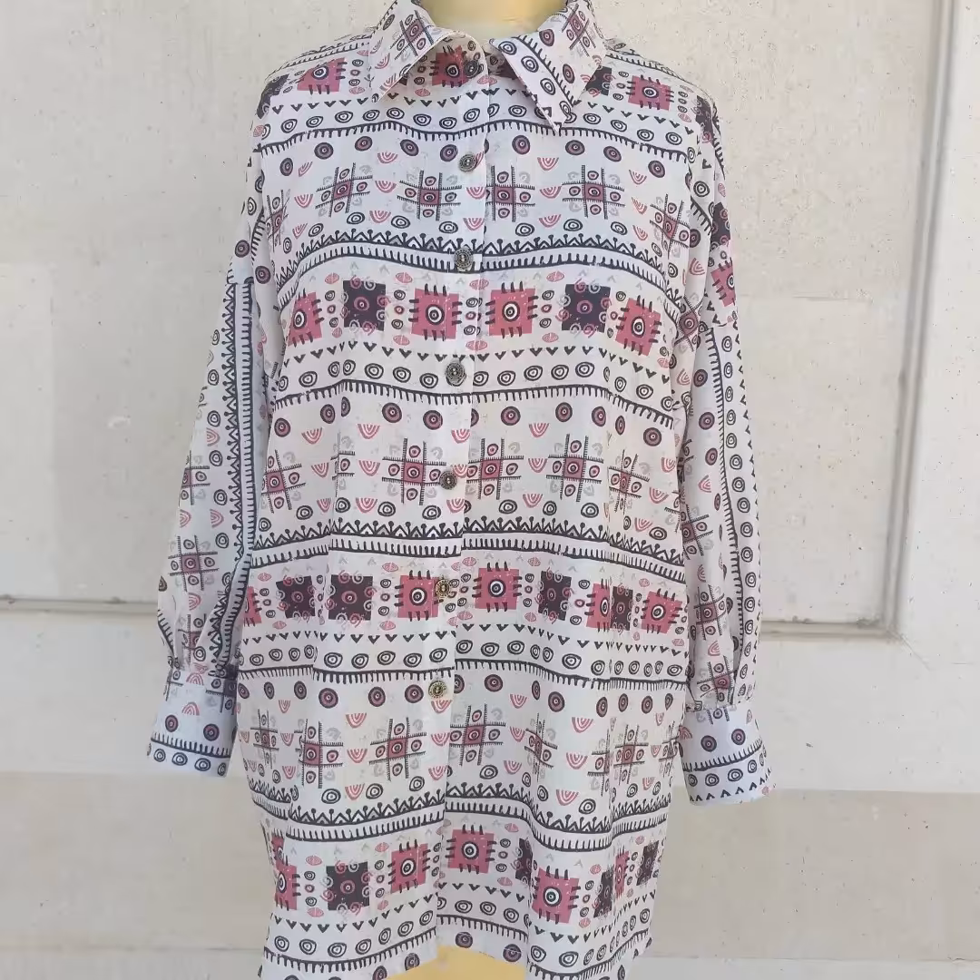 تونیک دکمه دار