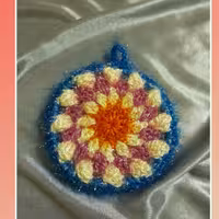 اسکاج گل زیبادولایه سایزکوچک