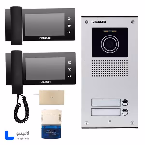 بسته کامل آیفون تصویری سوزوکی 2 واحدی مدل SZ-730i