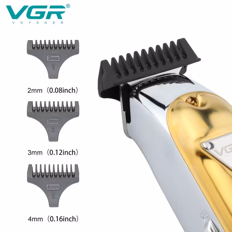 ماشین اصلاح موی سر و صورت وی جی ار مدل V-967
VGR model V-967 hair trimmer
برند VGR