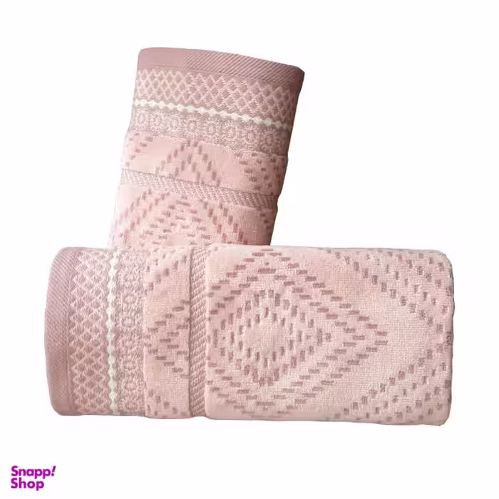 حوله دستی آذرریس تبریز مدل وینـا سایز 40x80 سانتیمتر بسته 2 عددی