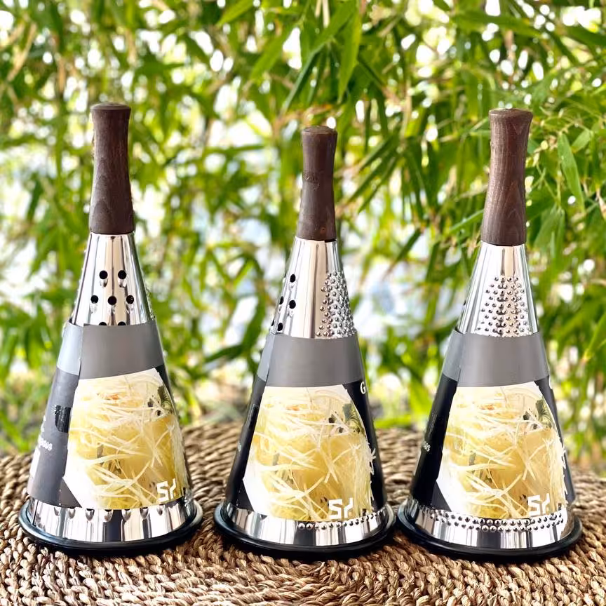 رنده هرمی دسته چوبی