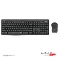 قیمت و خرید کیبورد و ماوس سایلنت بی سیم لاجیتک Logitech MK295 - شبکه ساز
