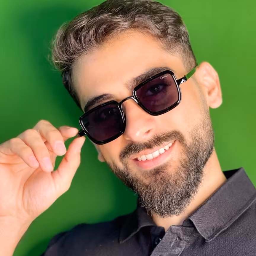 عینک افتابی کارتیر cartier مردانه مشکی مربعی