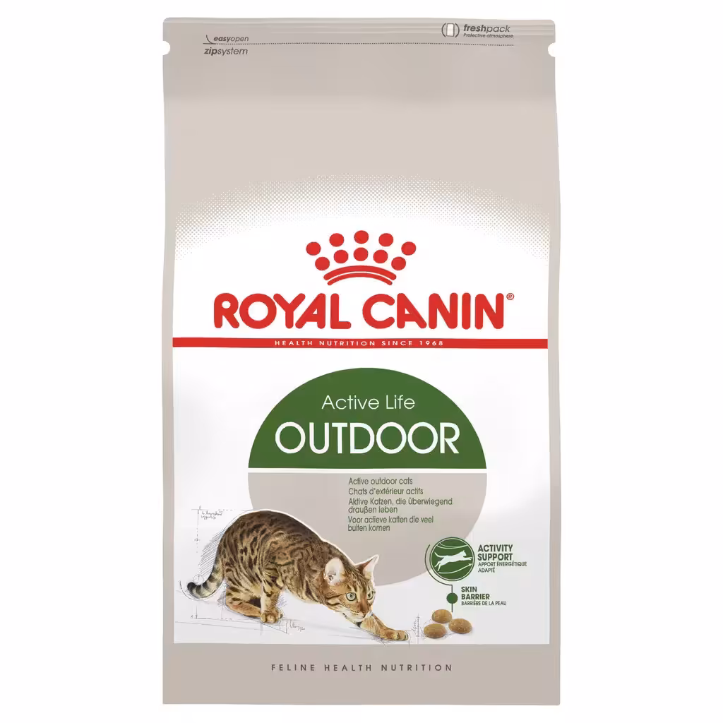 بهترین قیمت خرید غذای گربه رویال کنین اوت دور 2 کیلویی outdoor royal canin