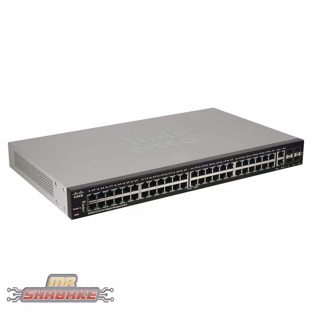 قیمت و خرید سوئیچ سیسکو SG350-52 | مسترشبکه