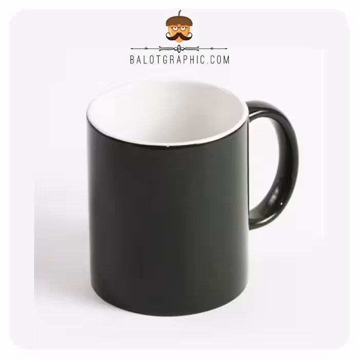 چاپ ماگ حرارتی یا جادویی با طرح دلخواه - بلوط گرافیک