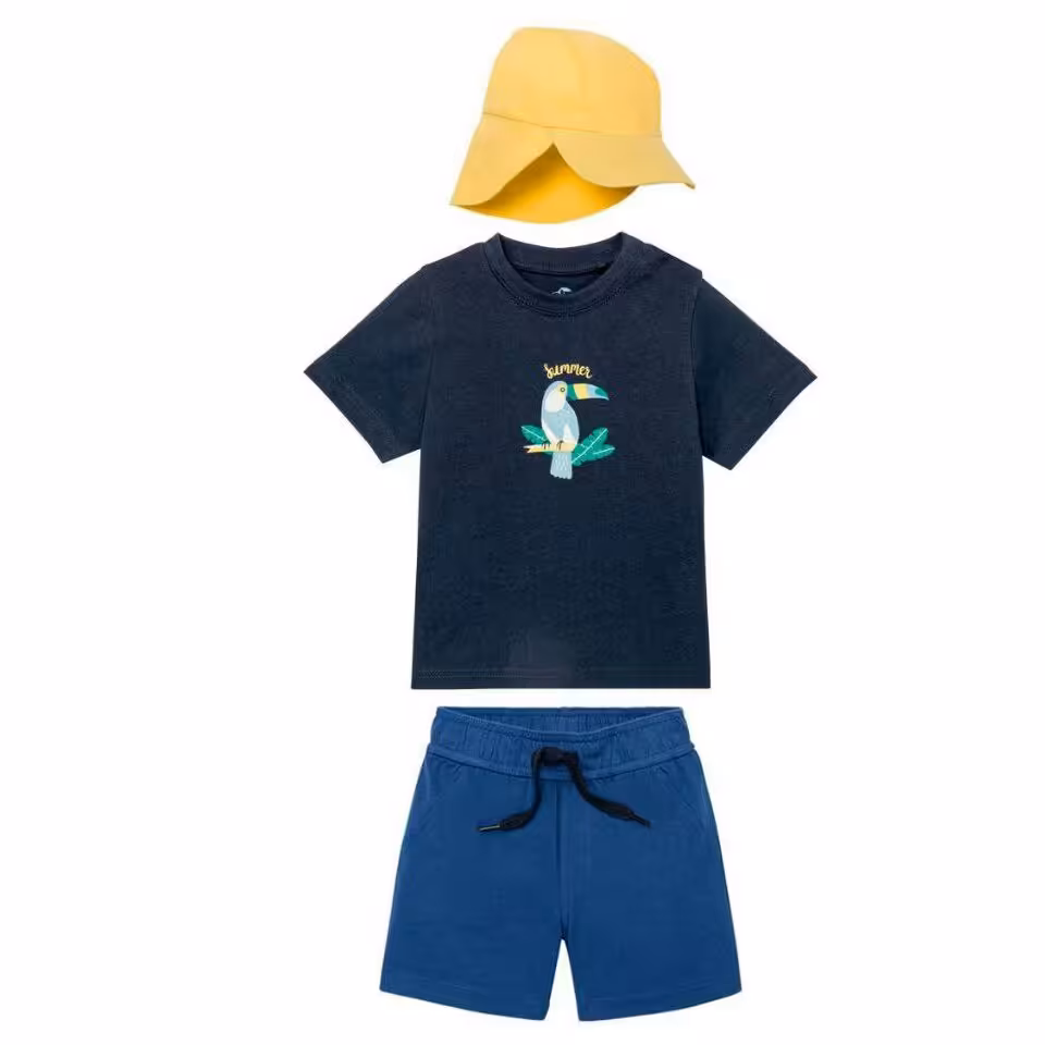 ست تابستانی پسرانه لوپیلو آلمان سایز 1 تا 2 سال 