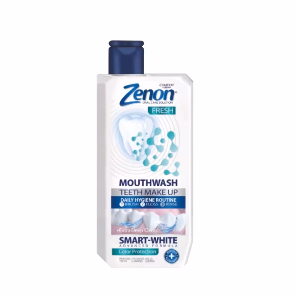 دهان شویه سفیدکننده Smart-white زنون (حتما موجودی بگیرید)