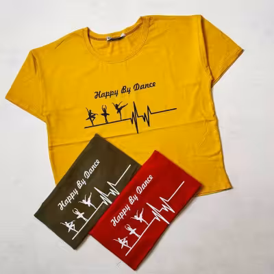 کراپ نخ پنبه سوپر طرح ضربان رقص