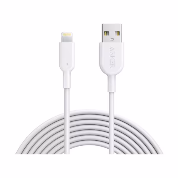 کابل تبدیل USB به Lightning انکر مدل A8434 PowerLine II طول 3 متر