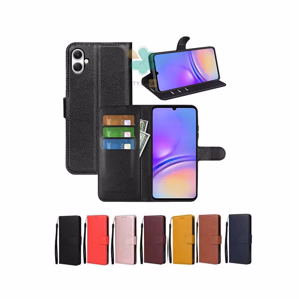 کیف گوشی چرمی مدل ایمپریال قفل دار مناسب Samsung Galaxy A06