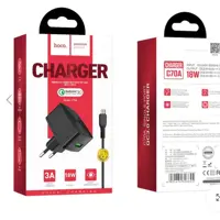 شارژر دیواری C70A QC3.0 18W هوکو به همراه کابل مدل میکرو
