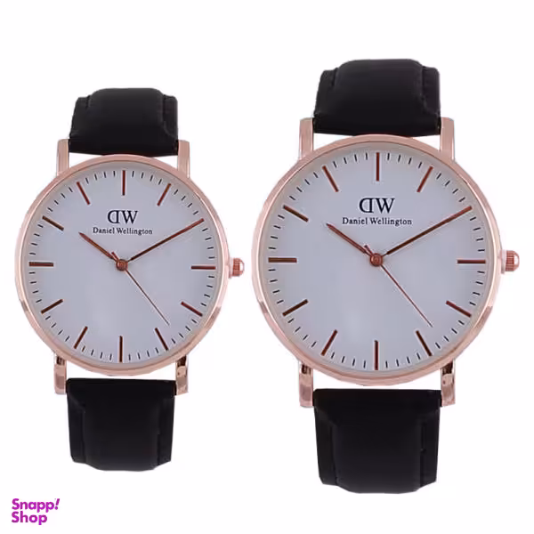 ست ساعت مچی عقربه ای زنانه و مردانه مدل DW 3395 -ST-ME-SE