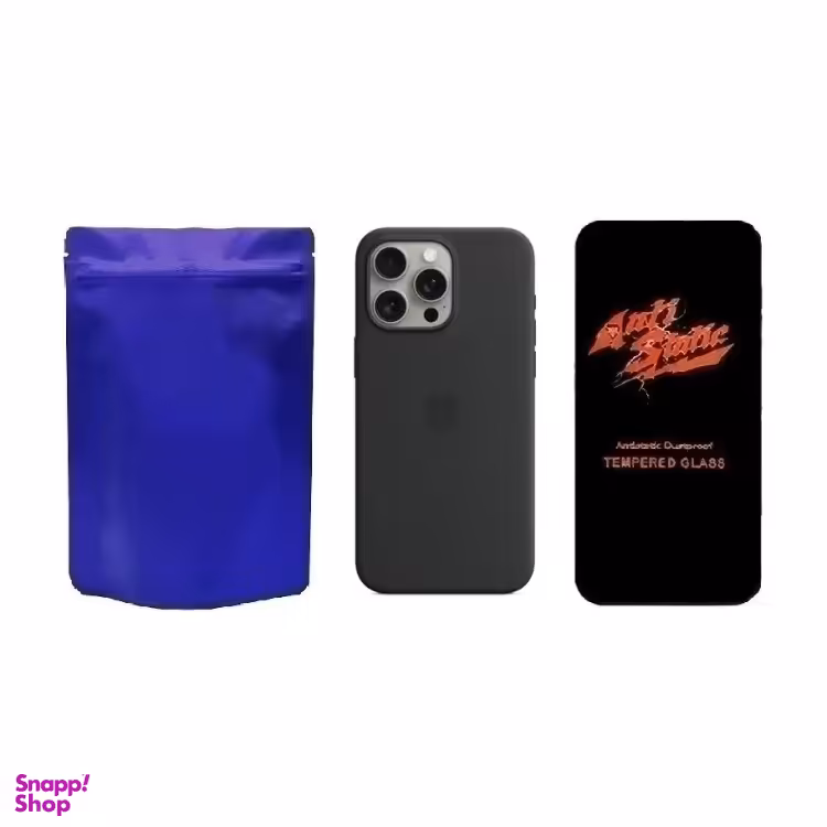 کاور گوشی موبایل مدل M-B Silicon مناسب اپل iPhone 13 Pro به همراه محافظ صفحه نمایش AntiStatic