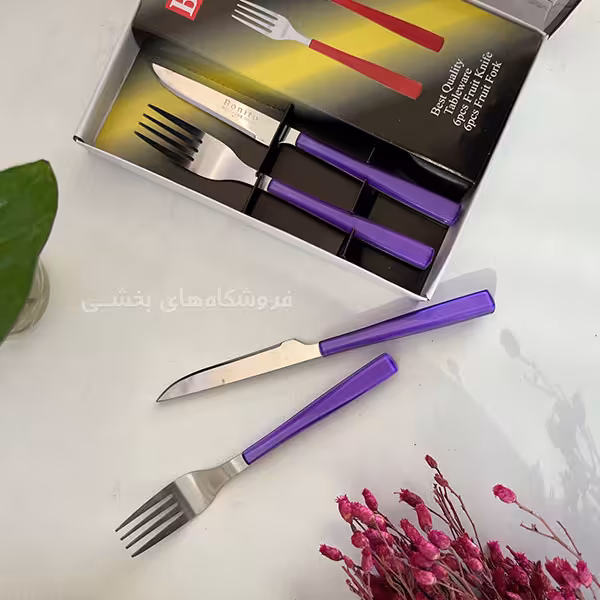 سرویس کارد و چنگال 12 پارچه بونیتو مدل کریستالی