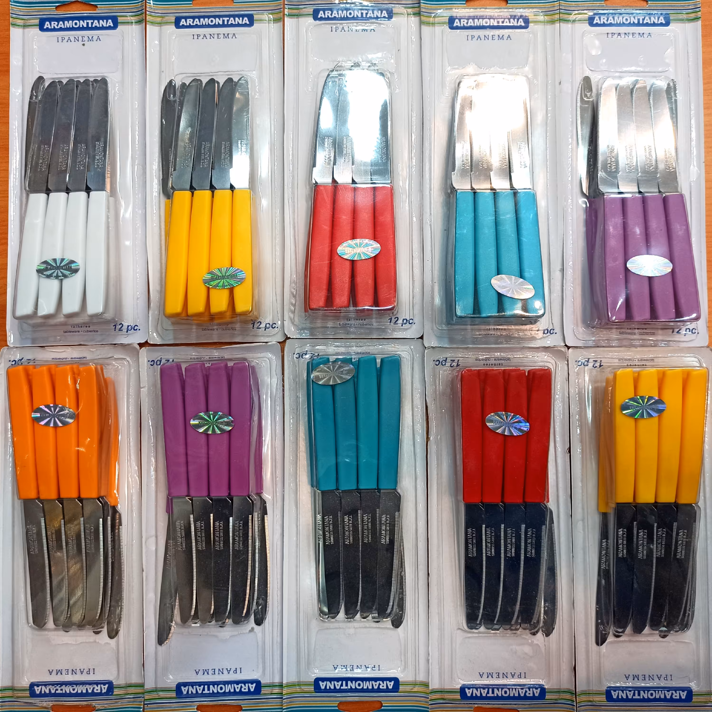 کارد میوه خوری  آرامونتانا برزیل بسته 12 عددی 