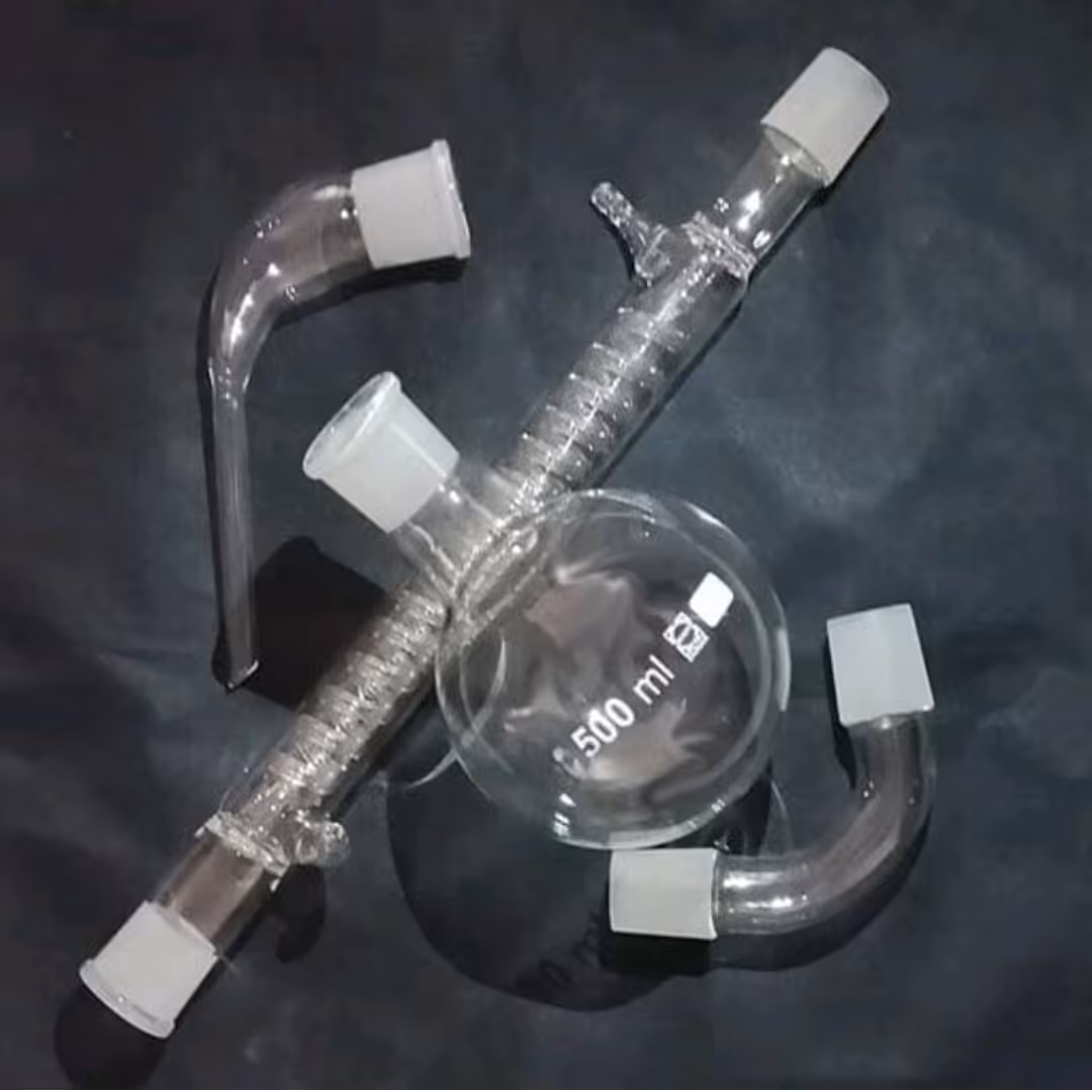 ست تقطیر شیشه ای 