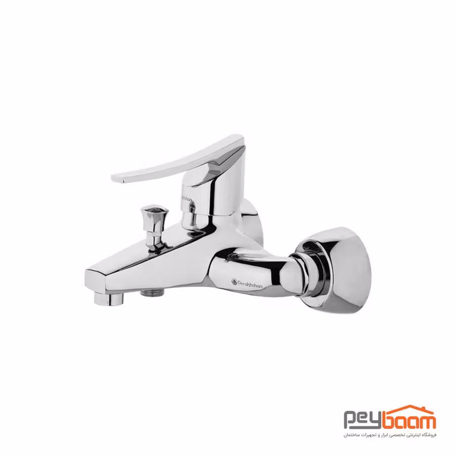 شیر حمام درخشان مدل لوکس