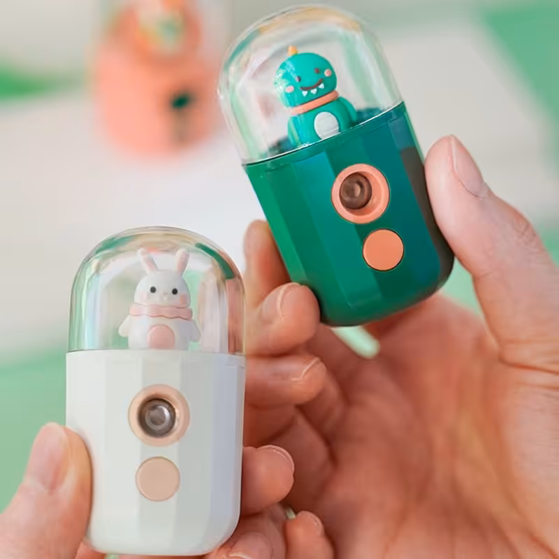 مینی دستگاه‌ بخور سرد طرح حیوانات 