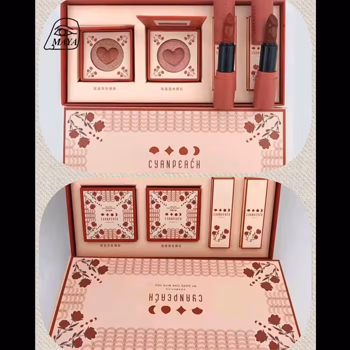ست رژ لب و هایلایتر ساین پیچ
CYANPEACH Cosmetics Set
