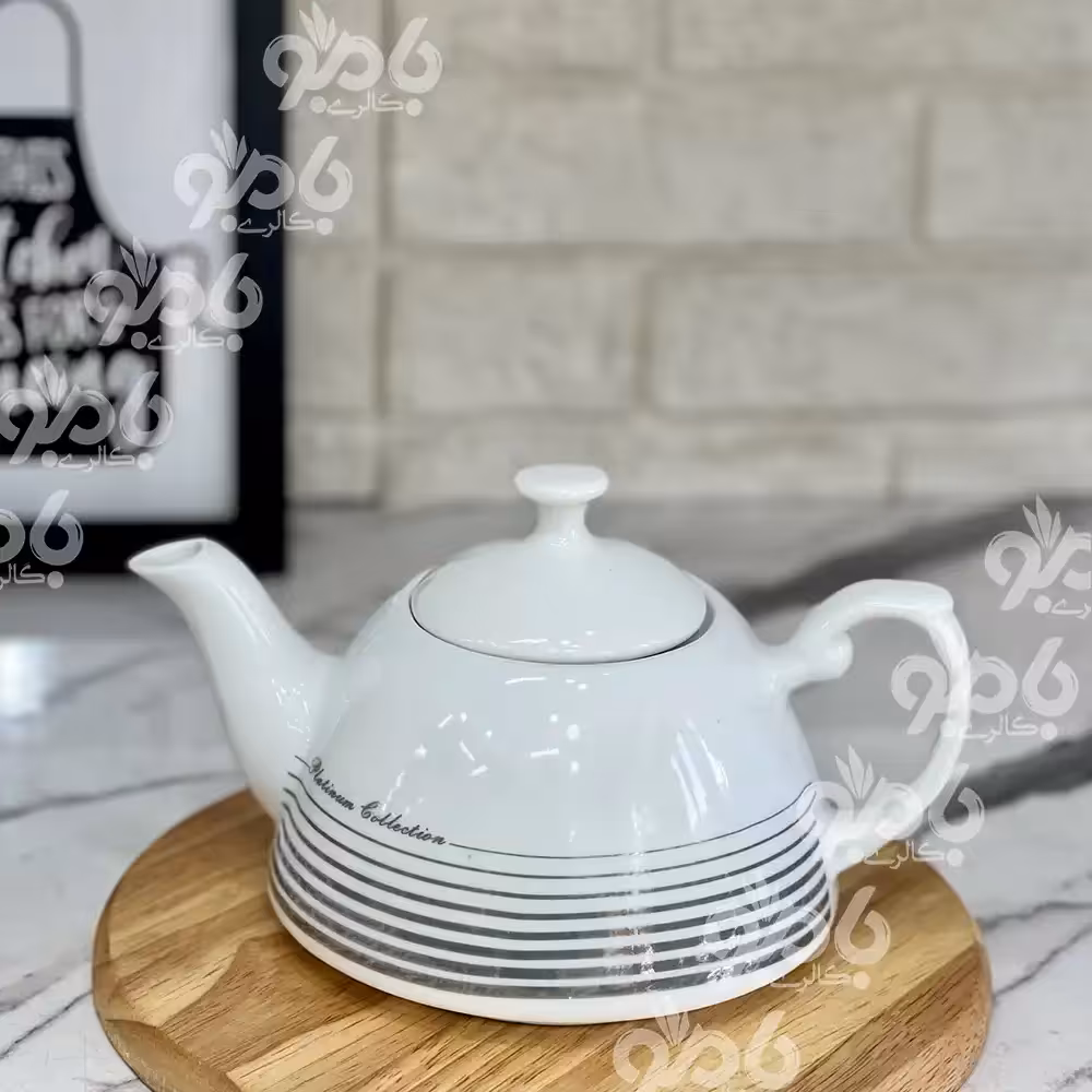 قوری چینی روکتری پلاتینی