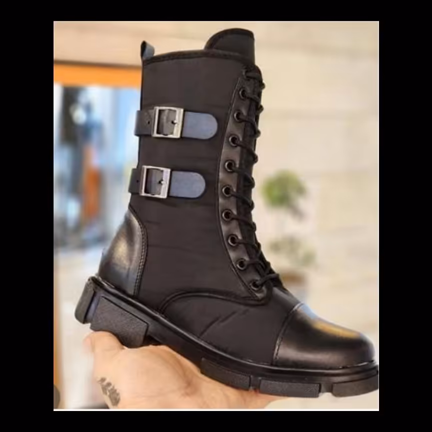 بوت کاپشنی جدید کیفیت ترک شیک  ارسال رایگان جنس رویه کاپشنی