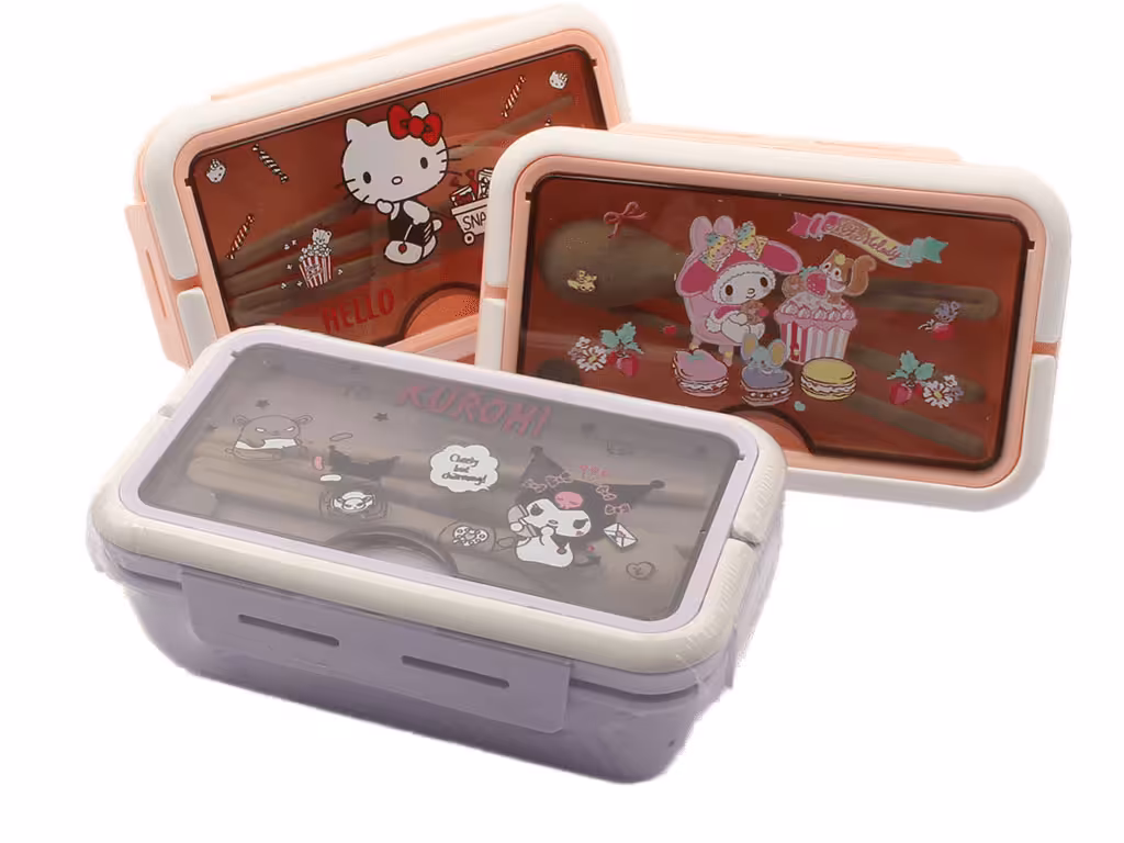 ظرف غذای کودک بامبو