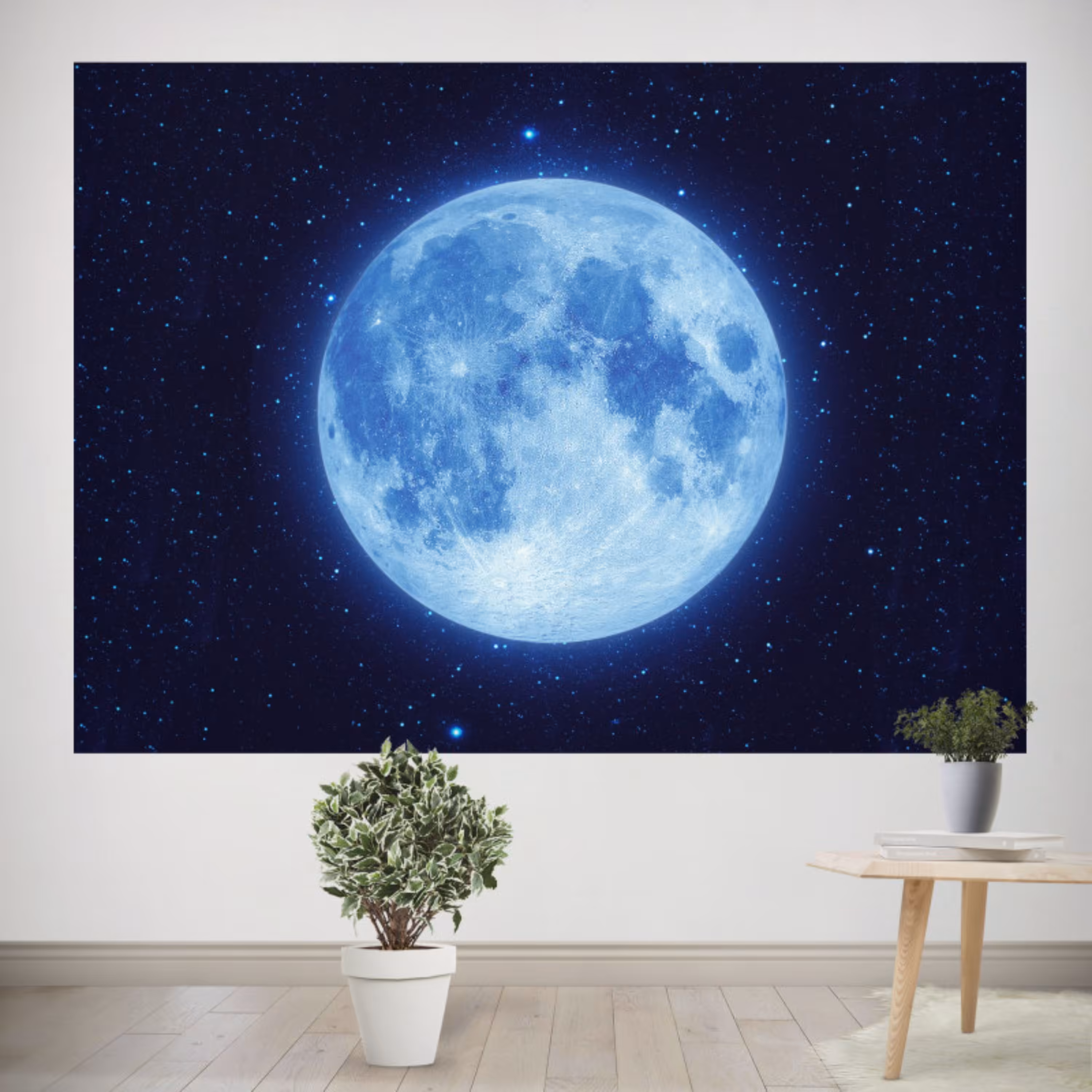 پوستر پارچه ای طرح تپستری کهکشان کد 045