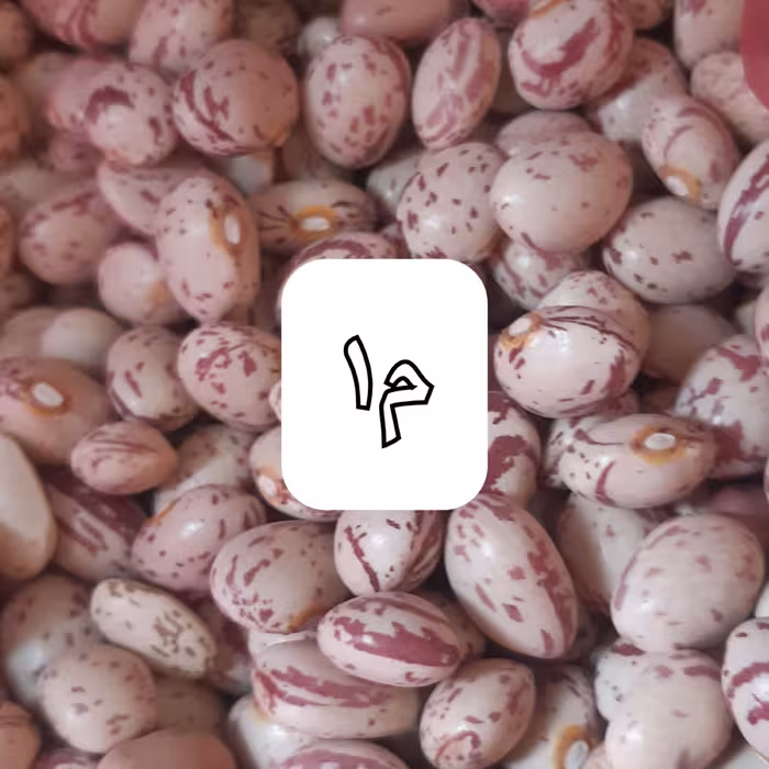 بسته 2 کیلویی  لوبیا چیتی بوجار شده اعلا زودپخت  یک دست خوشرنگ