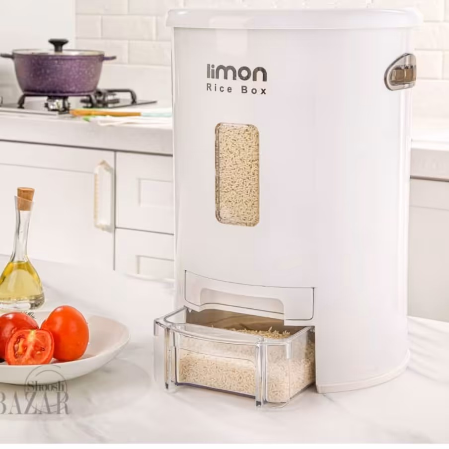 جا برنجی 10 کیلویی گرد لیمون سفید 