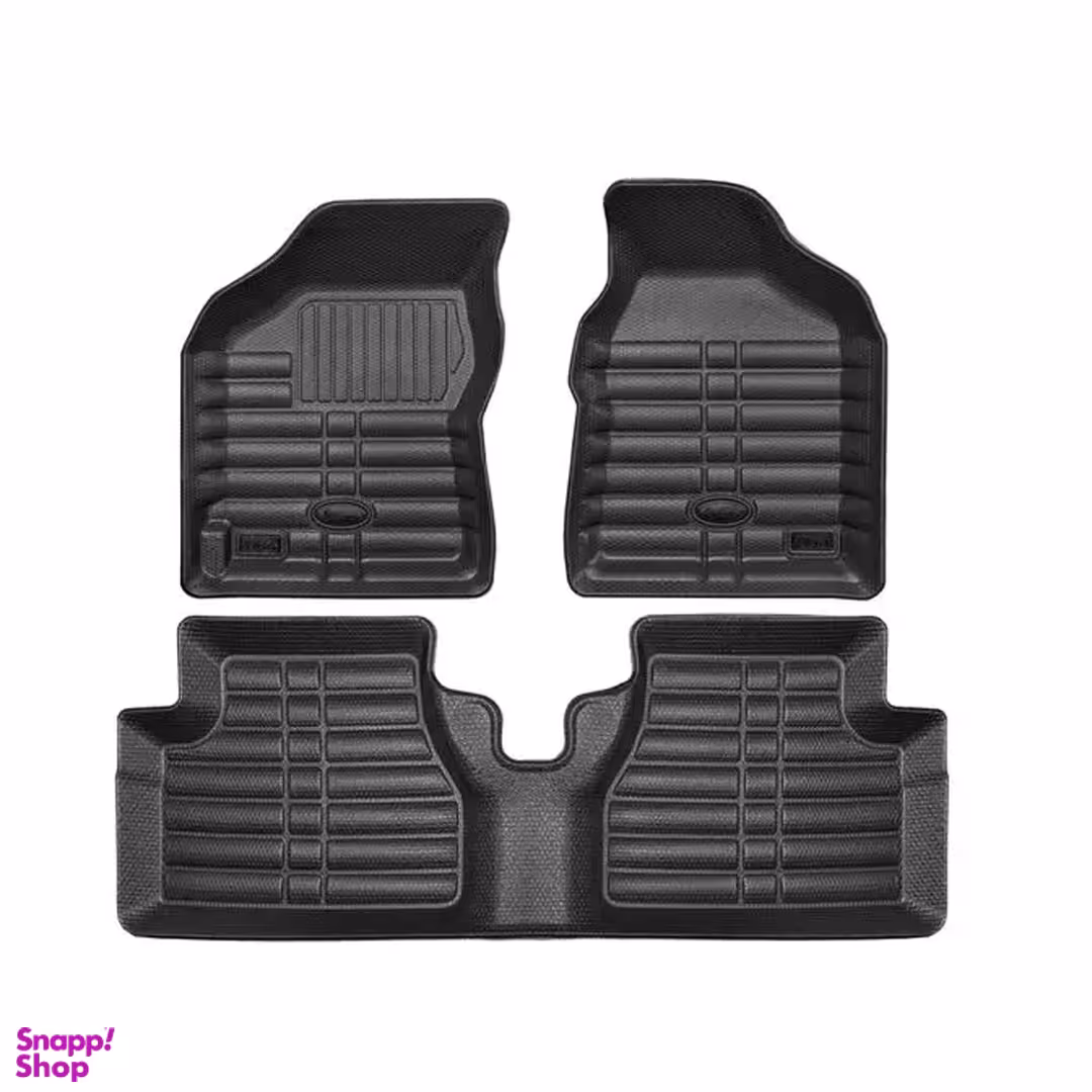 کفپوش سه بعدی خودرو بابل کارپت مدل ECCO مناسب برای کوییک