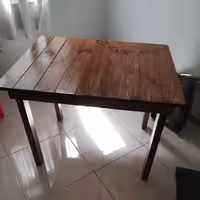 میز نهار خوری تمام چوب